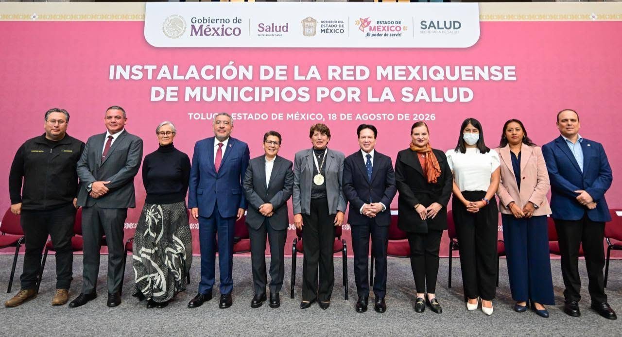 Gobernadora Delfina Gómez Vincula por Primera vez a los 125 Municipios Para Atender la Salud Desde las Comunidades