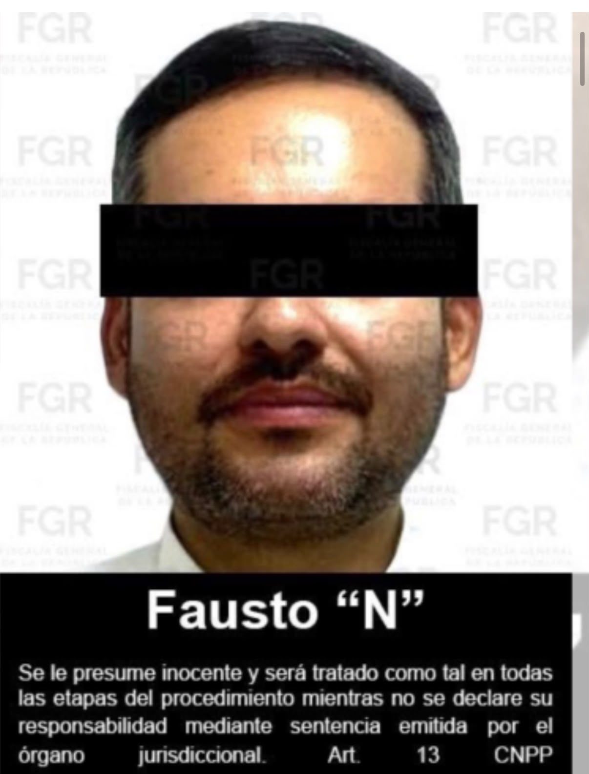 Juez impone prisión preventiva a Fausto “N”