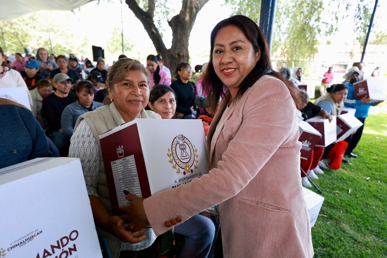 Chimalhuacán inicia 3ra entrega de 12 mil canastas del Programa “Transformando la Alimentación”
