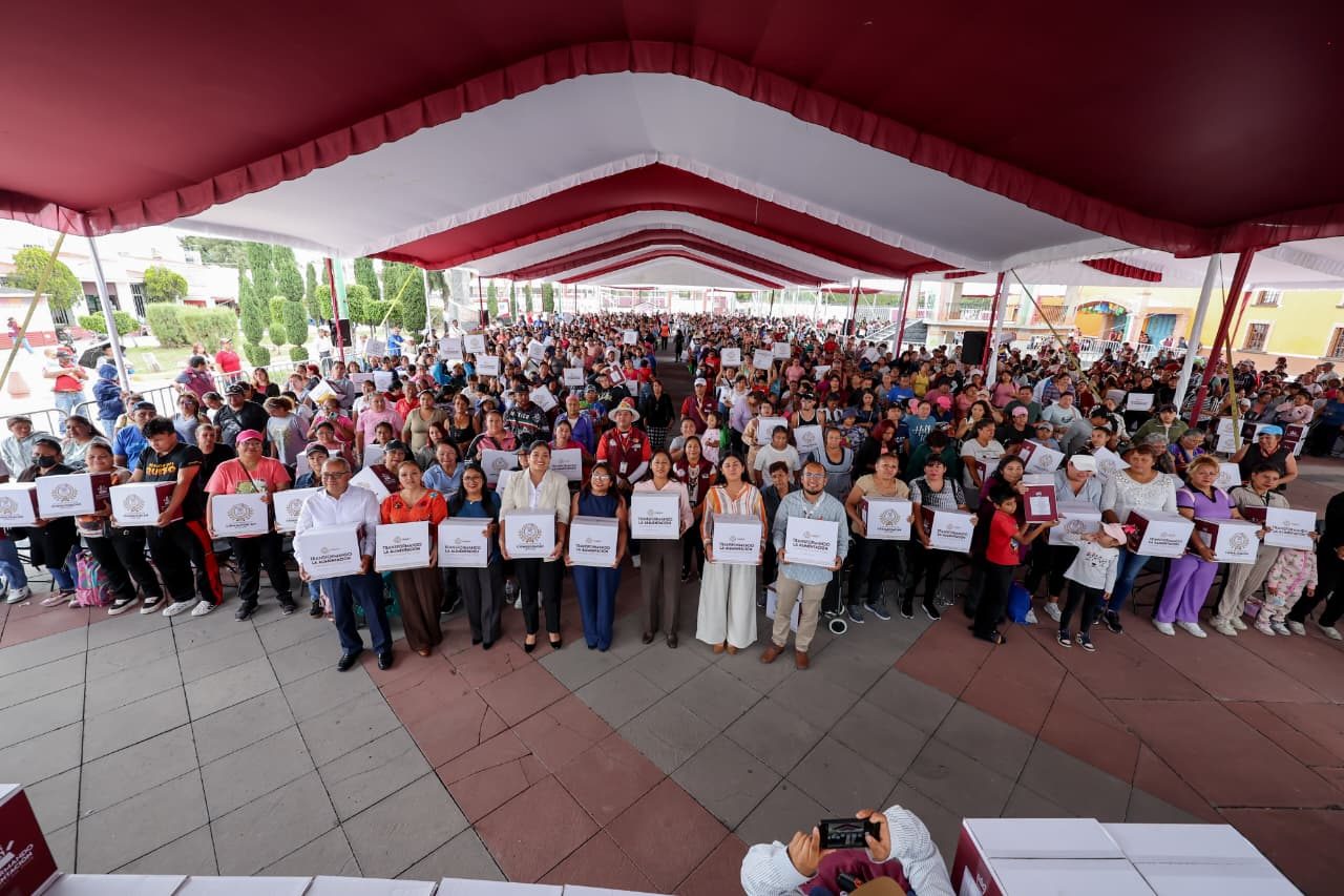 Culmina última 3ra entrega anual del Programa "Transformando la Alimentación en Chimalhuacán