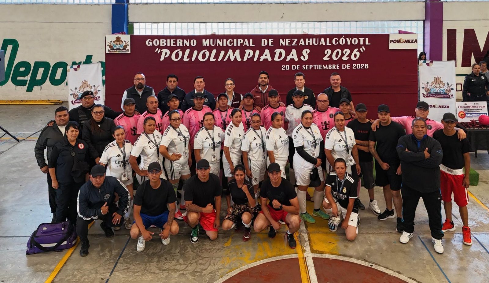Gobierno de Nezahualcóyotl inaugura la quinta edición de las “Poliolimpiadas 2026”