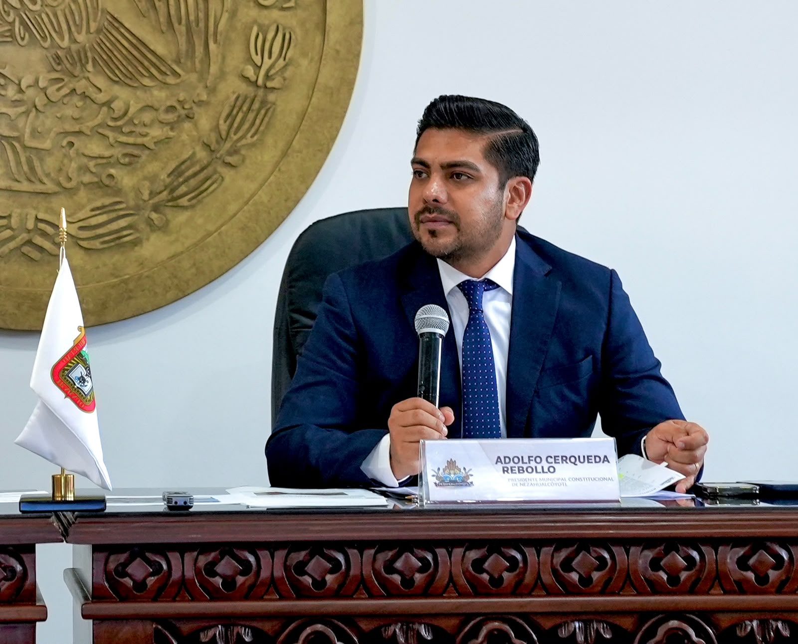 En Neza Adolfo Cerqueda anuncia jornada de salud preventiva de infartos cerebrovasculares