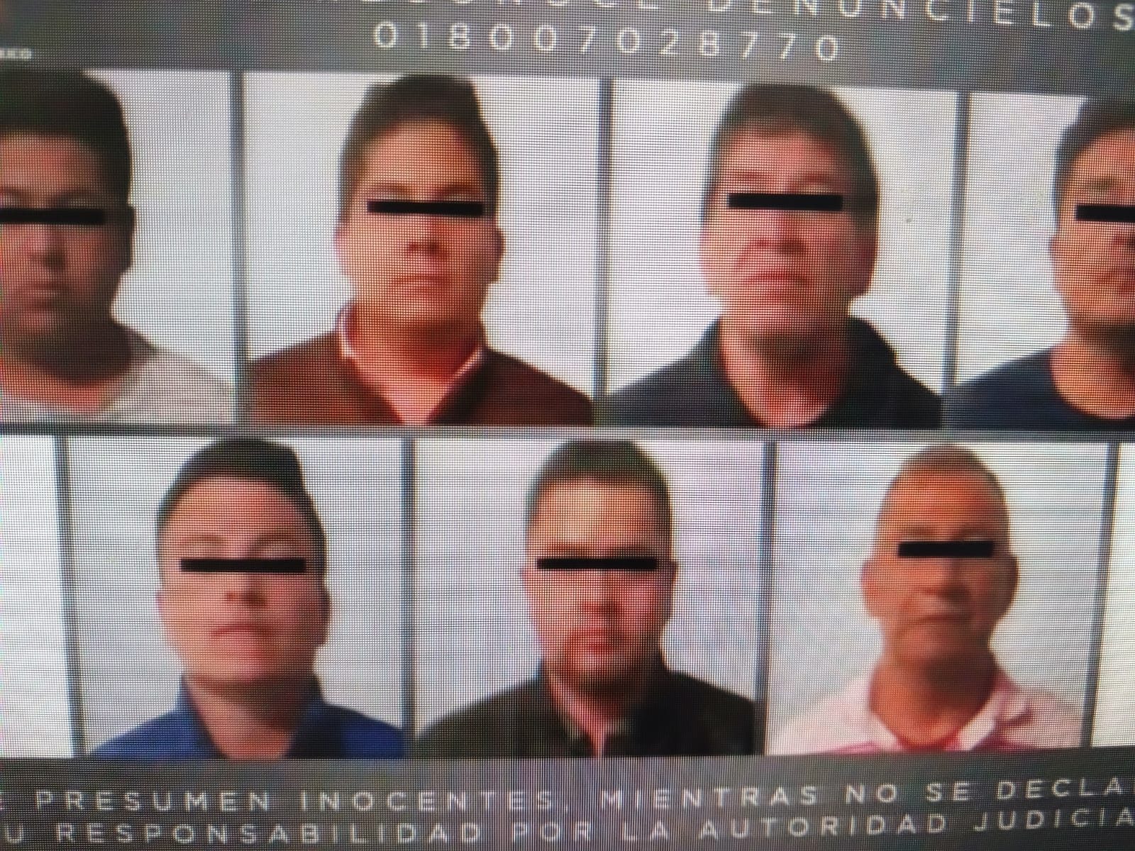Cuatro policías de investigación de la Fiscalía General de Justicia del Estado de México (FGJEM) y tres civiles fueron detenidos